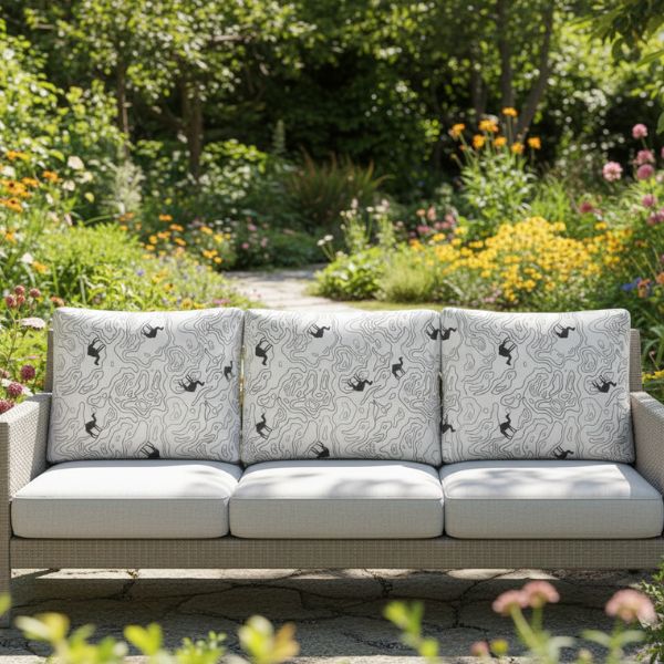 Natural fiber sustainable sofa fabric