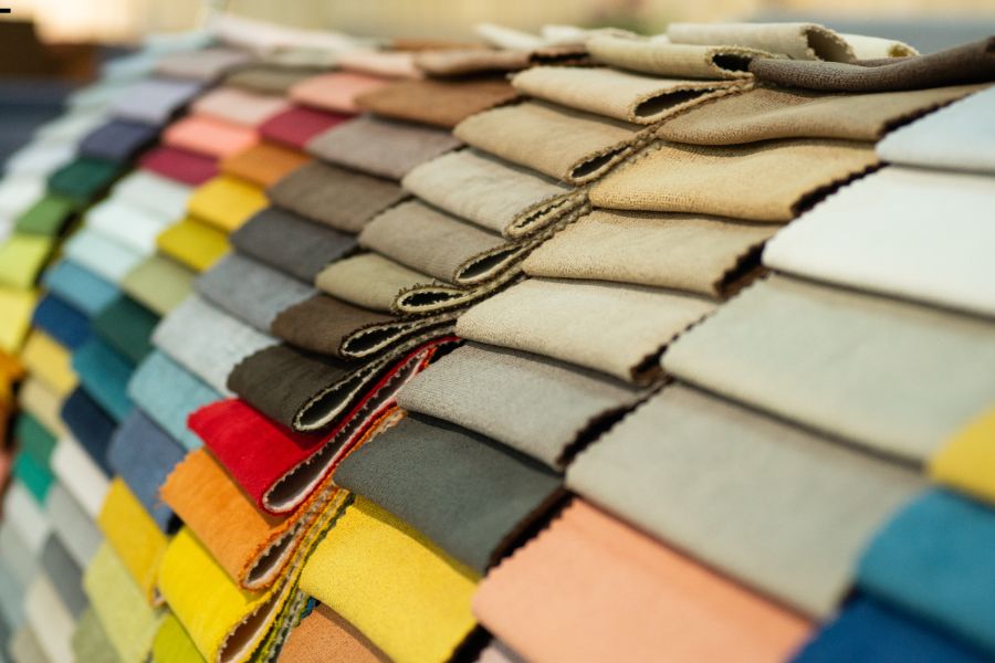 Sofa fabric showing premium upholstery material for modern sofas