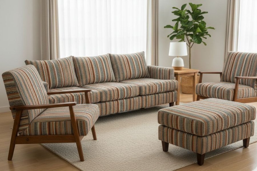 Indoor fabric manufacturers in Delhi by Gaurika Fabrics