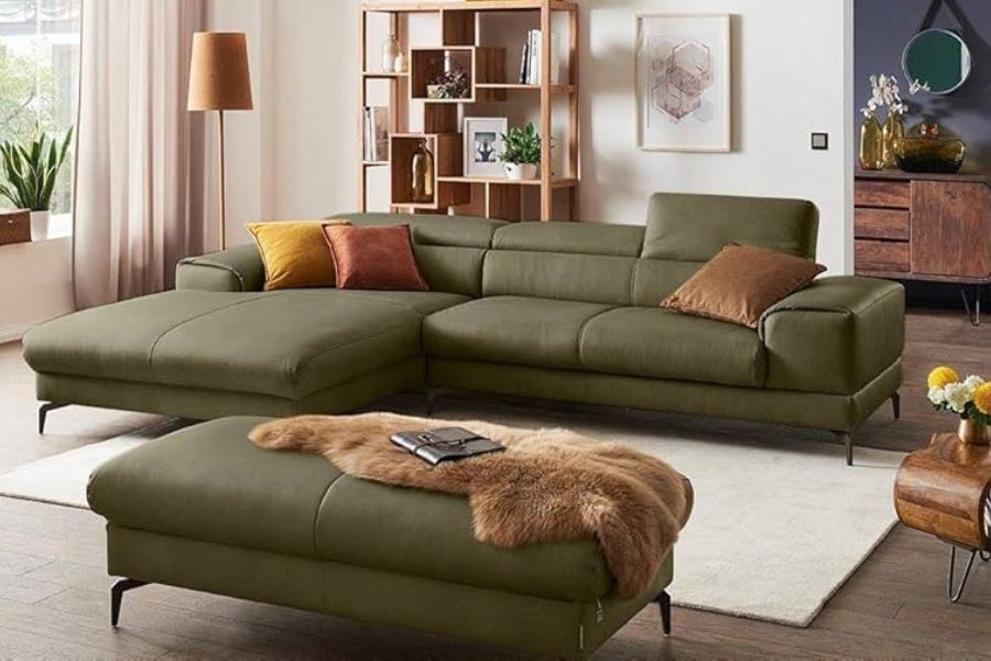 Suede sofa fabric for furniture upholstery in India