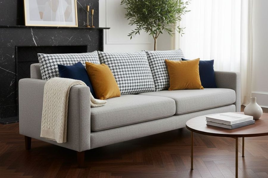 Indoor upholstery fabrics catalogue collection by Gaurika Fabrics