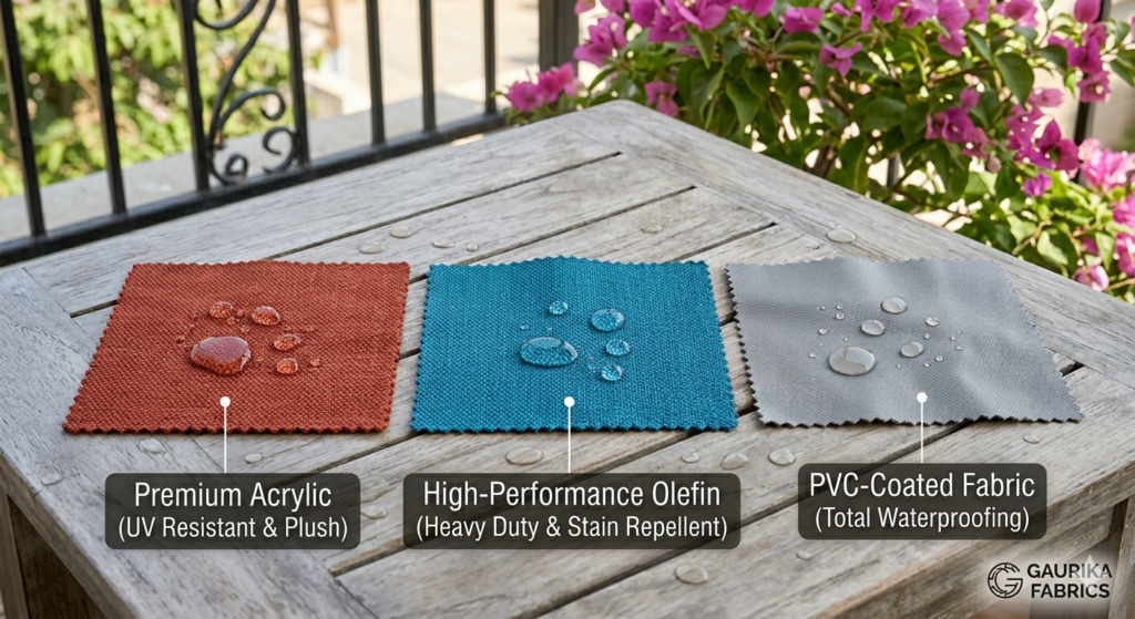 Types of Outdoor Waterproof Fabric in India