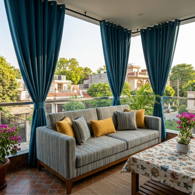 Outdoor Canvas Fabric in India – Complete Guide for Furniture, Covers & Curtains