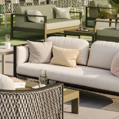 Best outdoor furniture fabric with UV resistant acrylic by Gaurika Fabrics