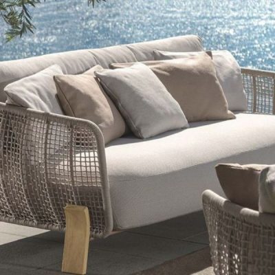 Outdoor furniture fabric for stylish and weather-resistant outdoor seating by Gaurika Fabrics