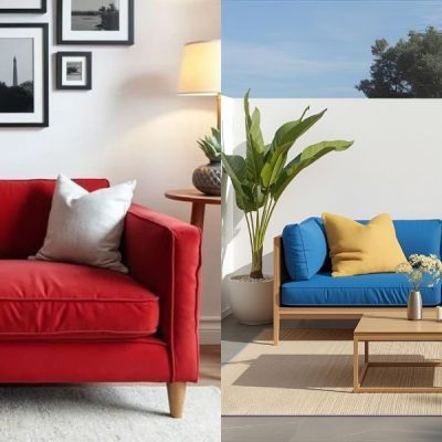 Indoor outdoor fabric for sofa and upholstery in modern Indian homes